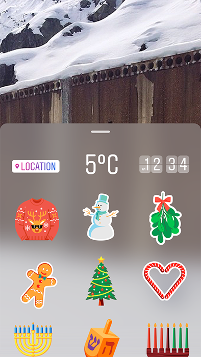 Instagram's new location stickers